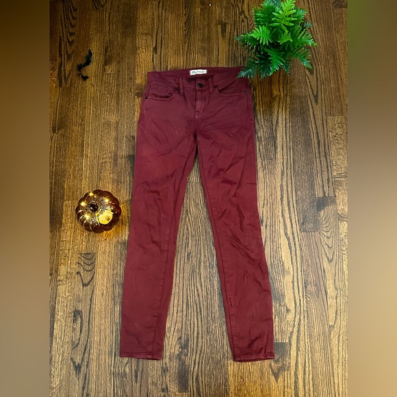 Madewell Denim - Madewell Red Pants